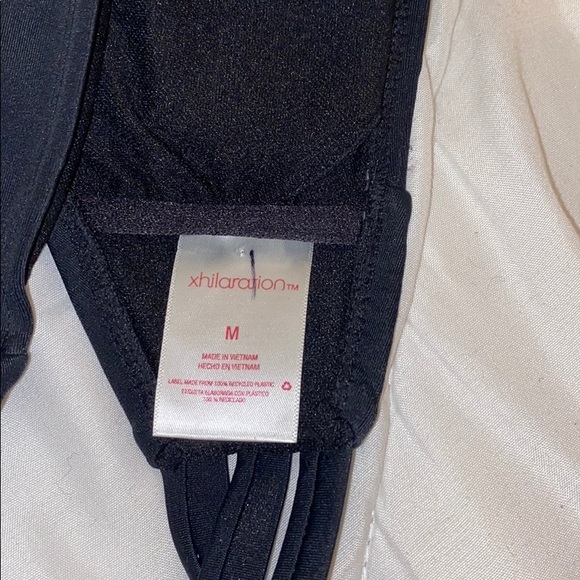 SOLD black tied back bikini top - Picture 3 of 3